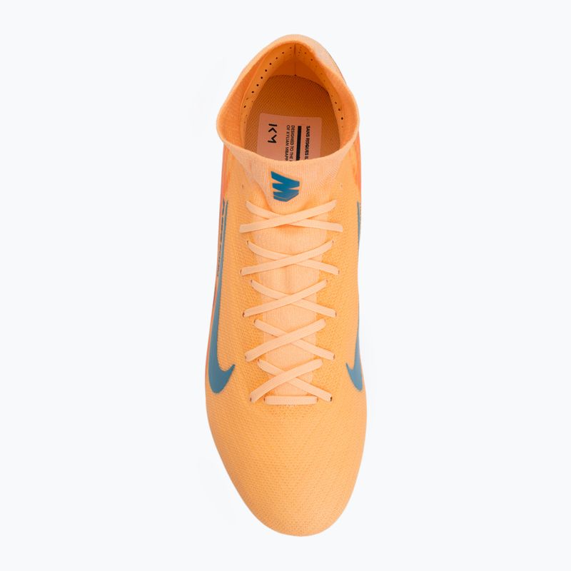 Мъжки футболни обувки Nike Mercurial Superfly 10 Pro Kylian Mbappe FG melon tint/igloo 5