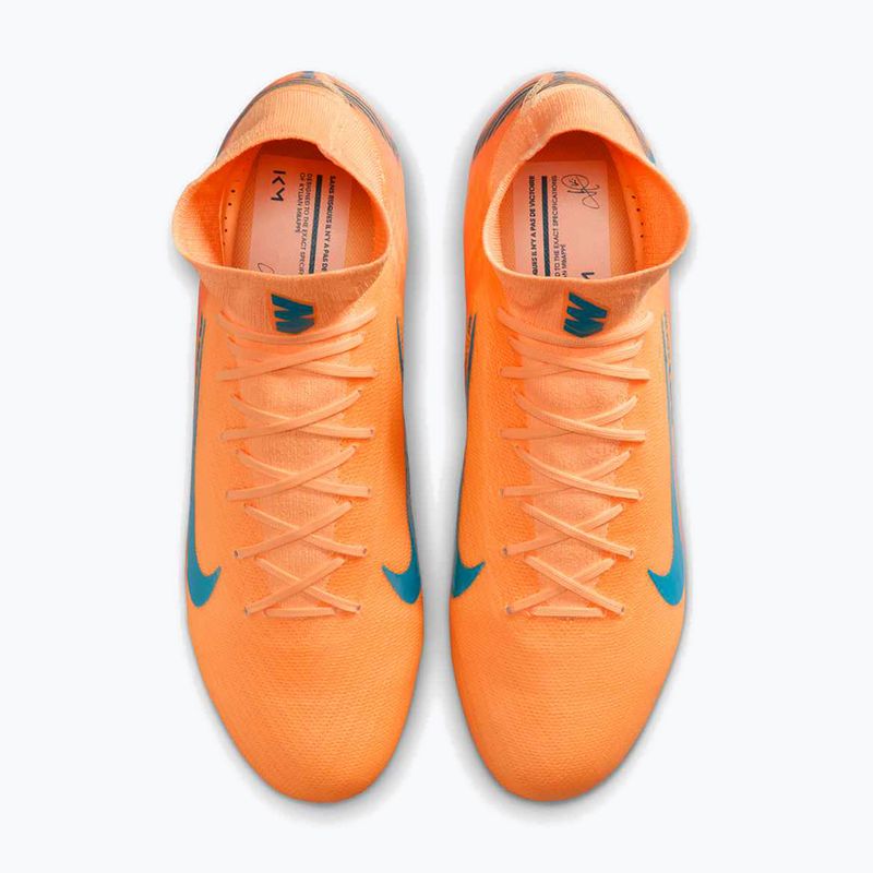 Мъжки футболни обувки Nike Mercurial Superfly 10 Pro Kylian Mbappe FG melon tint/igloo 13