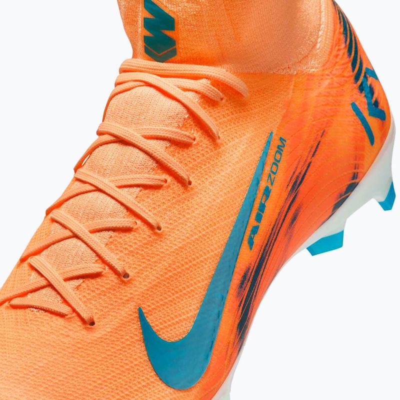 Мъжки футболни обувки Nike Mercurial Superfly 10 Pro Kylian Mbappe FG melon tint/igloo 14