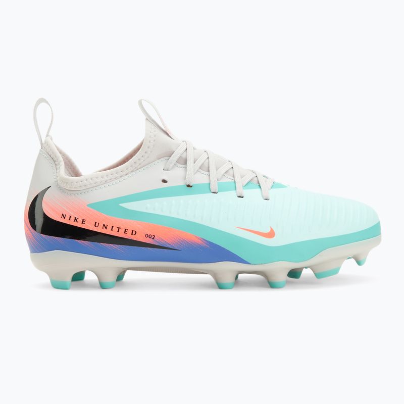 Мъжки футболни обувки Nike United Phantom 6 Low Academy Jr FG/MG pistachio frost/hyper orange 2