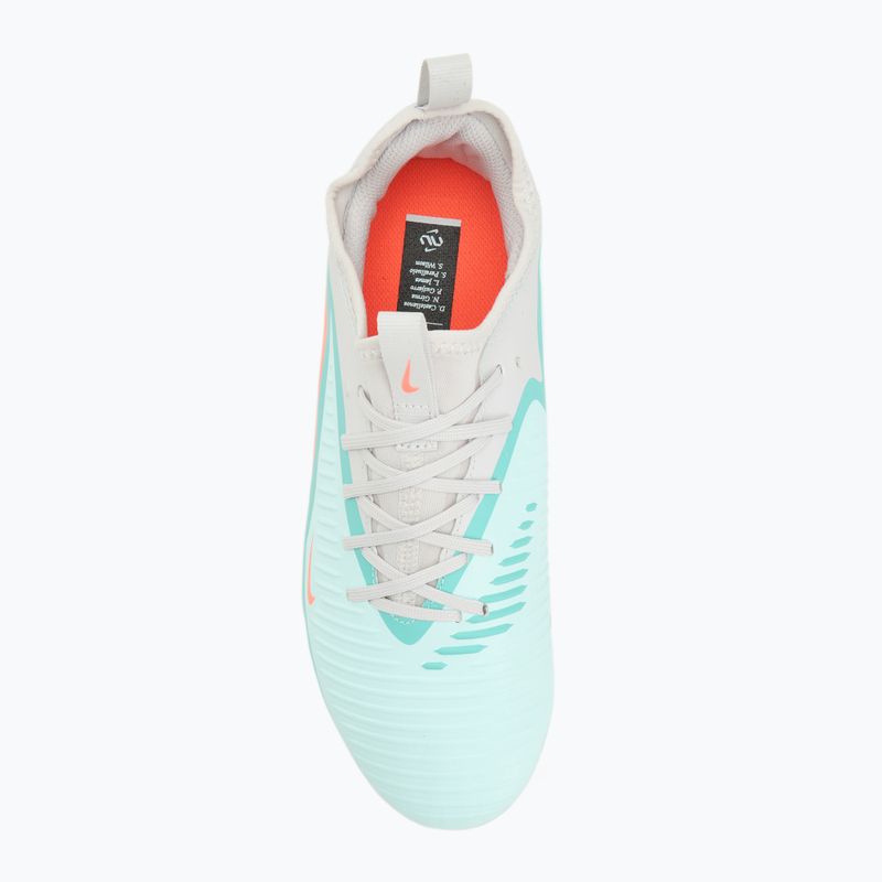 Мъжки футболни обувки Nike United Phantom 6 Low Academy Jr FG/MG pistachio frost/hyper orange 5