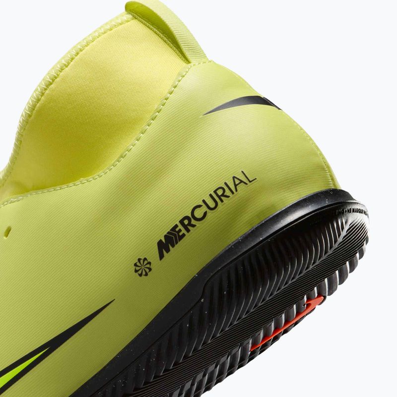 Детски футболни обувки Nike Mercurial Superfly 10 Club limelight/hyper crimson/volt 15