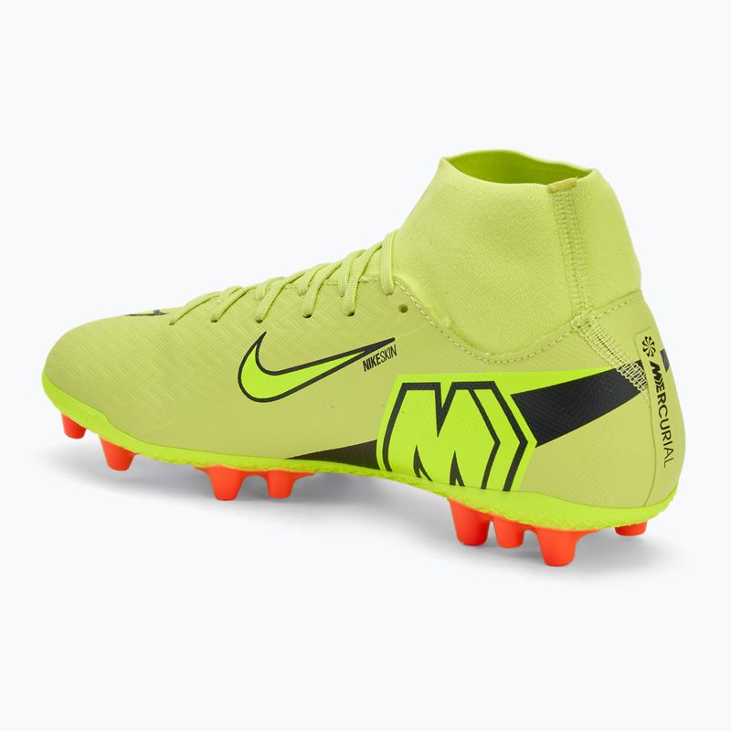 Мъжки футболни обувки Nike Mercurial Superfly 10 Academy AG limelight/hyper crimson/volt 3