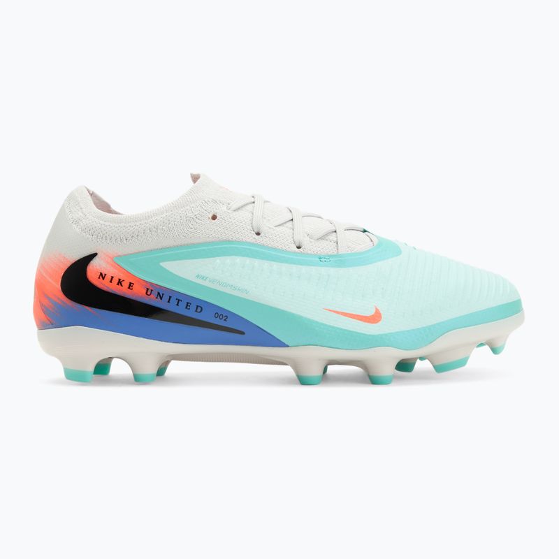 Мъжки футболни обувки Nike United Phantom 6 Low Pro Jr FG/MG pistachio frost/hyper orange 2