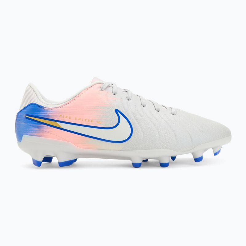 Мъжки футболни обувки Nike United Tiempo Legend 10 Academy FG/MG vast grey/racer blue 2