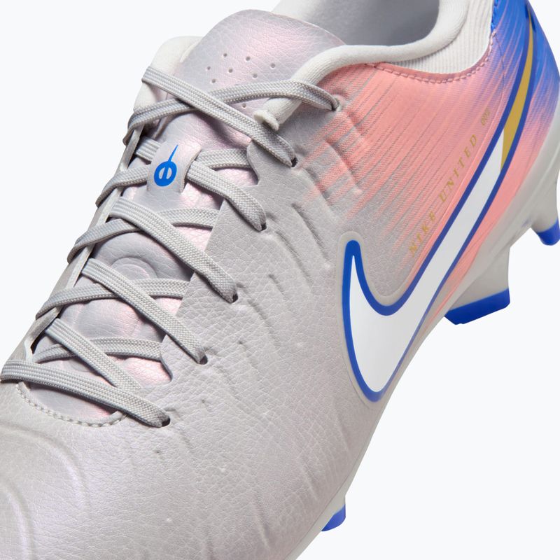Мъжки футболни обувки Nike United Tiempo Legend 10 Academy FG/MG vast grey/racer blue 8