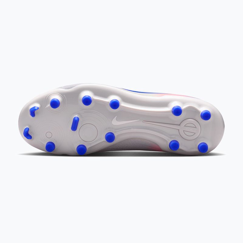 Детски футболни обувки Nike United Tiempo Legend 10 Academy Jr FG/MG vast grey/racer blue 5