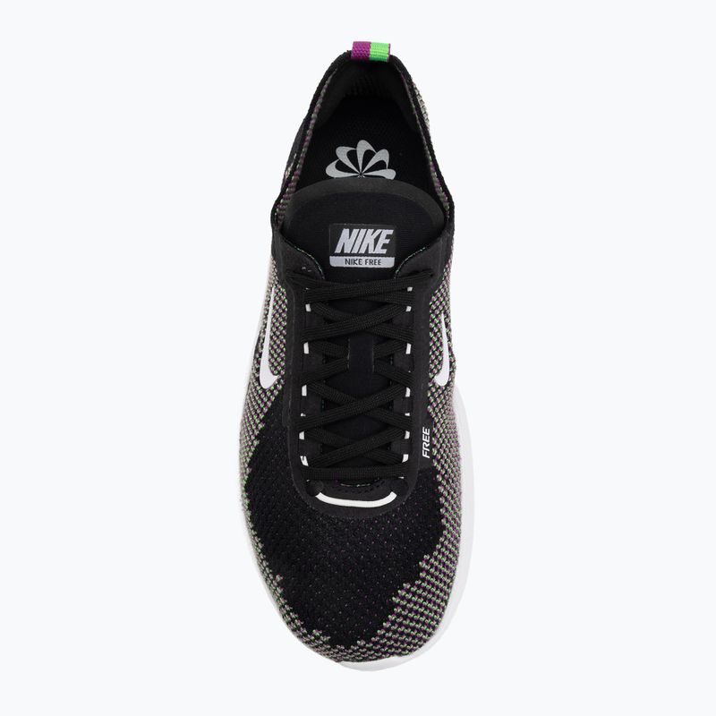 Мъжки тренировъчни обувки Nike Free 2025 black/white/green strike/vivid purple 5