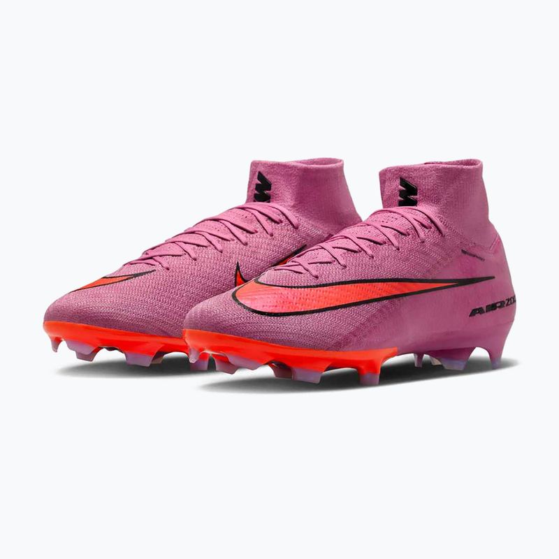 Мъжки футболни обувки Nike Mercurial Superfly 10 Elite FG magic flamingo/black/total crimson 3