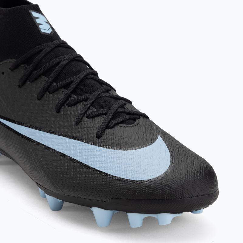 Мъжки футболни обувки Nike Mercurial Superfly 10 Academy AG black/ice blue 7