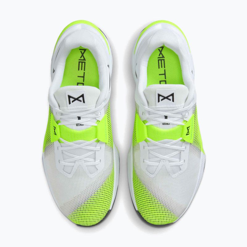 Мъжки обувки за вдигане на тежести Nike Metcon 10 white/volt/black 5