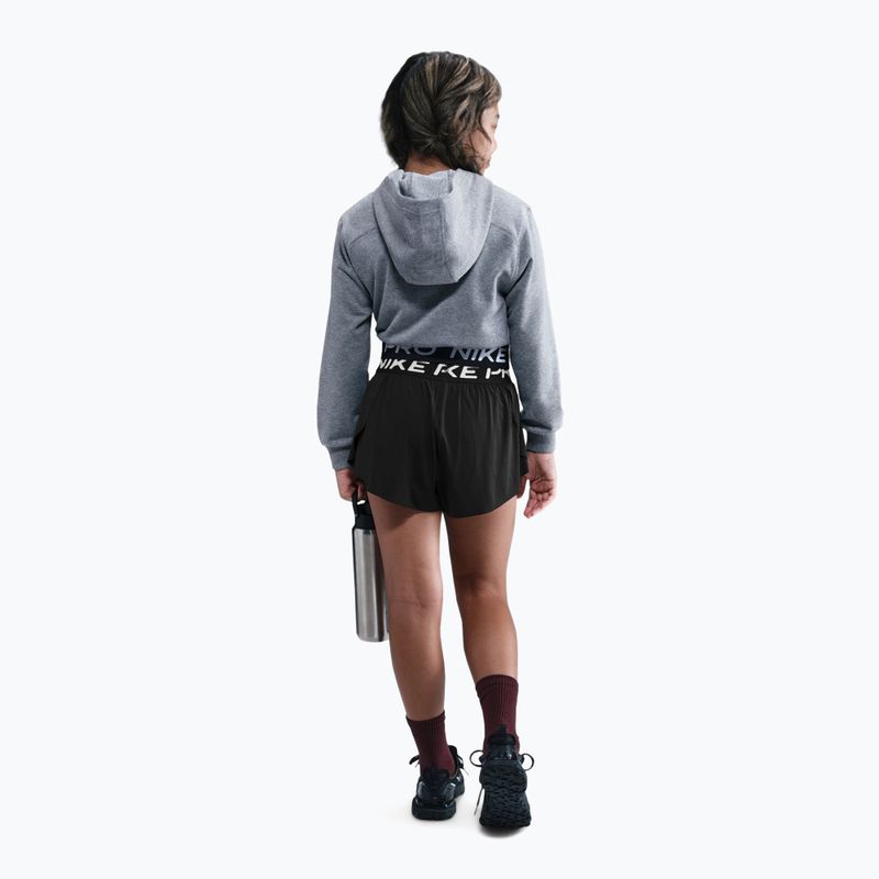Детски къси панталони/шорти Nike Pro Dri-Fit 2in1 black/black/white 3