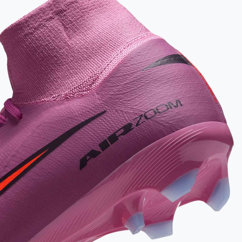 Детски футболни обувки Nike Mercurial Superfly 10 Academy LV8 FG/MG university red/dark obsidian 8