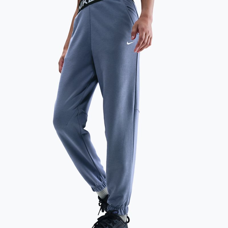 Детски панталони Nike Pro Fleece Dri-Fit world indigo/world indigo/black/white 4