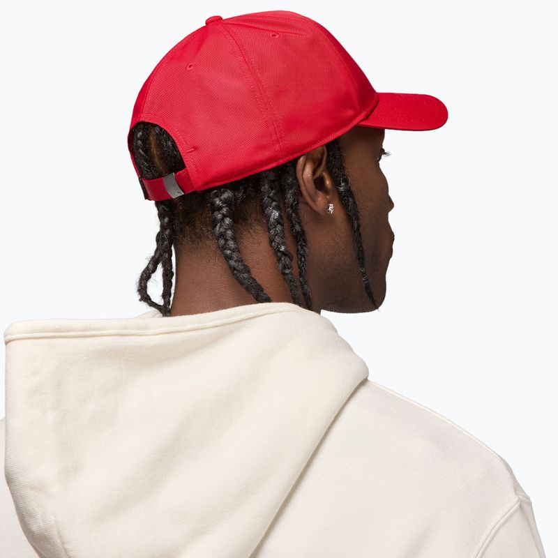 Шапка с козирка  Jordan Rise Structured Metal Jumpman gym red/r511 6