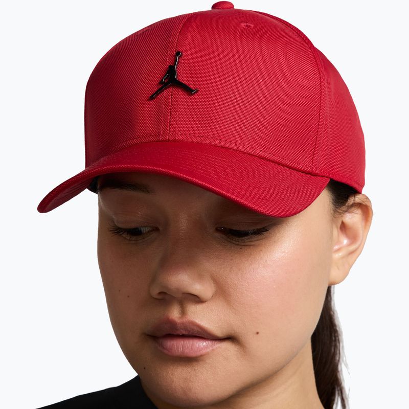 Шапка с козирка  Jordan Rise Structured Metal Jumpman gym red/r511 9