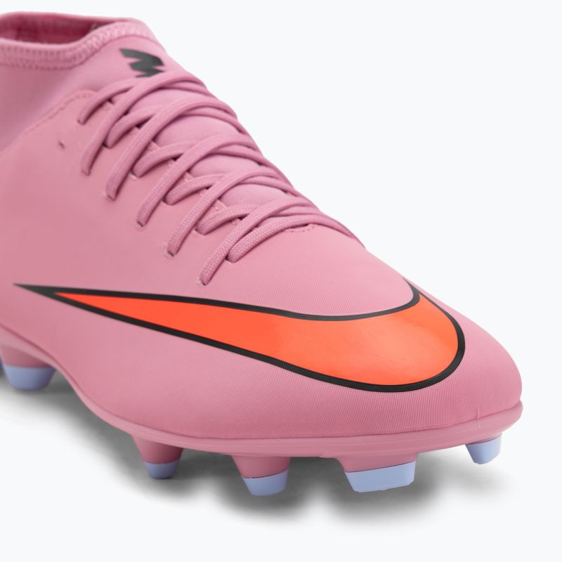 Мъжки футболни обувки Nike Mercurial Superfly 10 Club FG/MG magic flamingo/black/total crimson 7