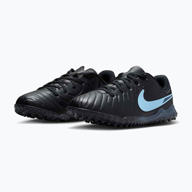 Детски футболни обувки Nike Tiempo Legend 10 Academy TF black/black 10