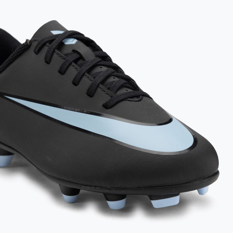 Детски футболни обувки Nike Mercurial Vapor 16 Club FG/MG black/ice blue 7