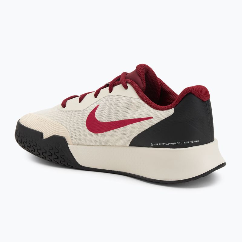 Дамски обувки за тенис Nike Vapor Lite 3 бледа слонова кост / русо розово / платно / отборно червено 3
