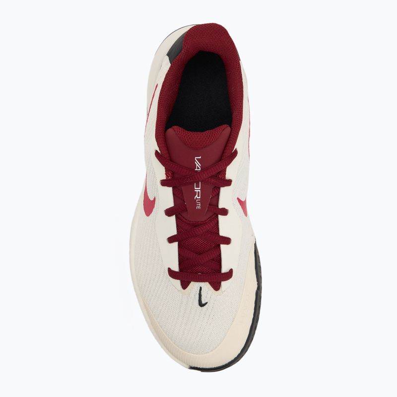 Дамски обувки за тенис Nike Vapor Lite 3 бледа слонова кост / русо розово / платно / отборно червено 5