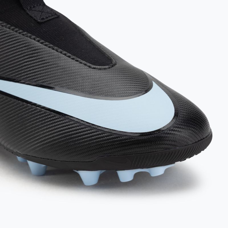 Детски футболни обувки Nike Mercurial Superfly 10 Academy AG black/ice blue 7