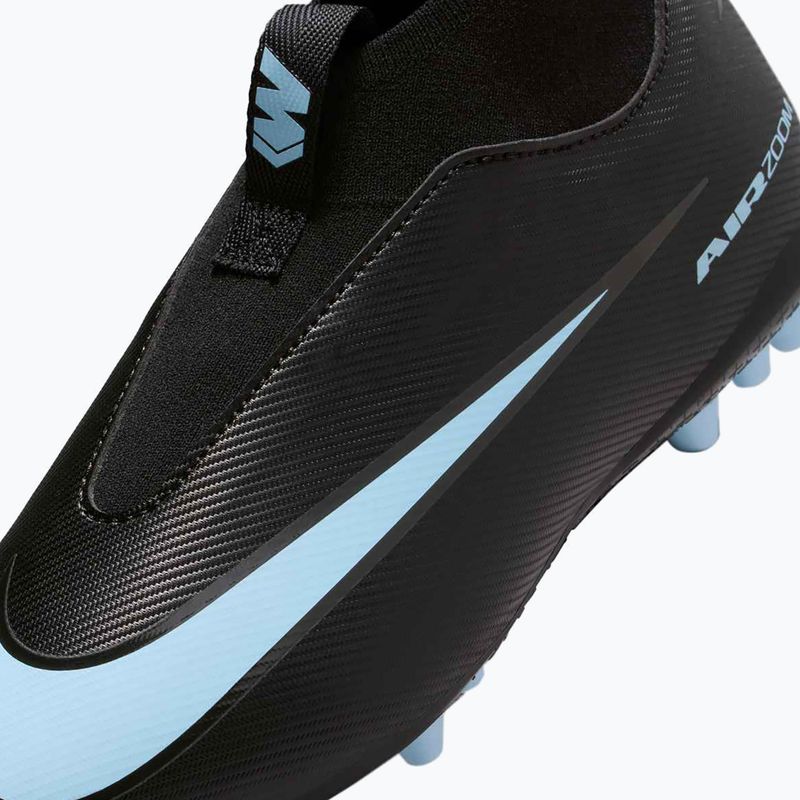 Детски футболни обувки Nike Mercurial Superfly 10 Academy AG black/ice blue 8