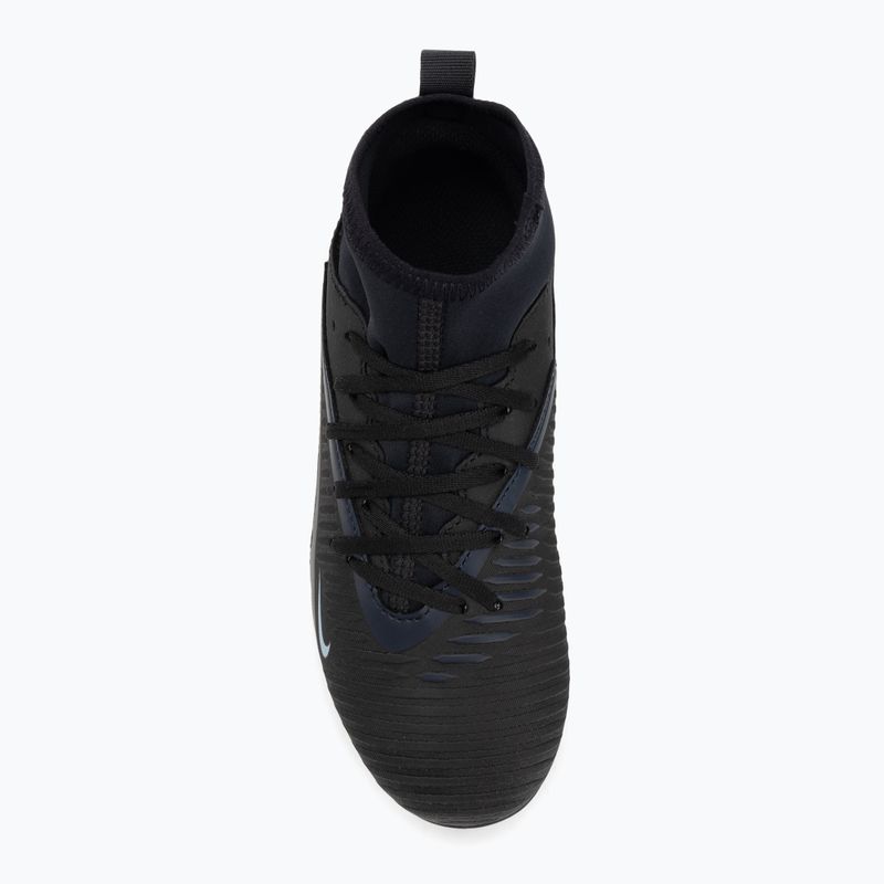 Детски футболни обувки Nike Phantom 6 High Club FG/MG black/black 5