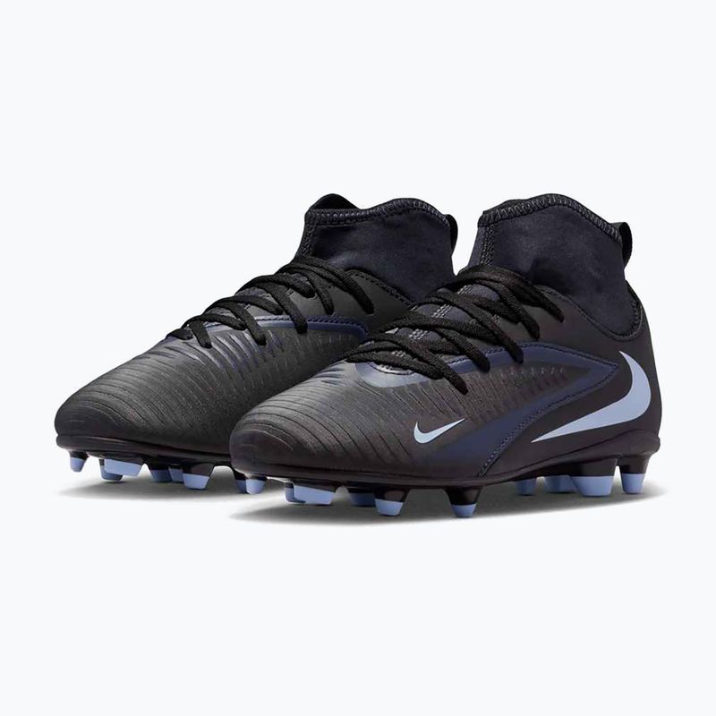 Детски футболни обувки Nike Phantom 6 High Club FG/MG black/black 10
