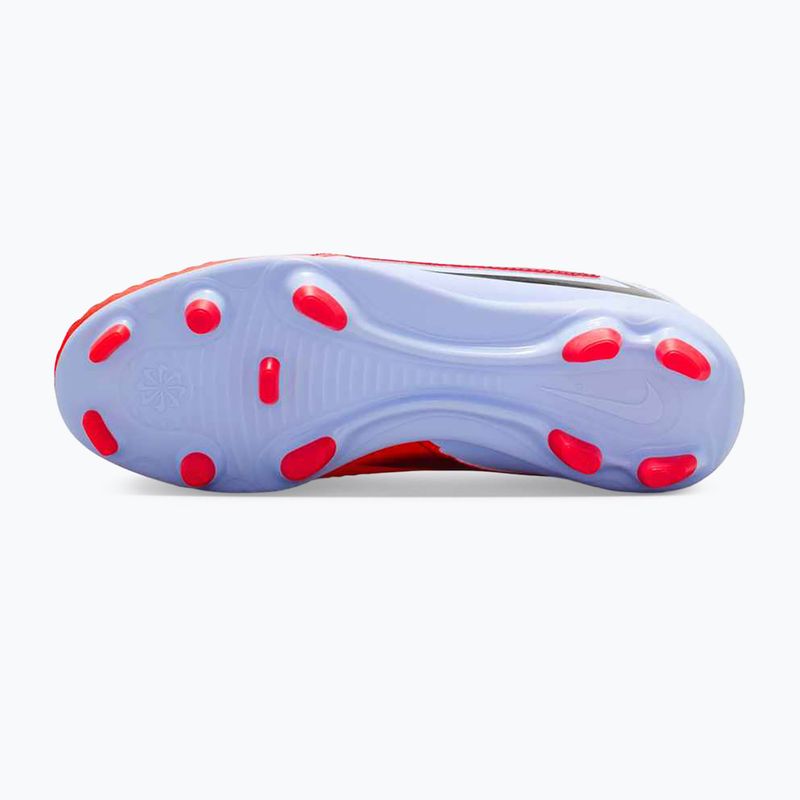 Детски футболни обувки Nike Phantom 6 High Club FG/MG royal tint/bright crimson 10