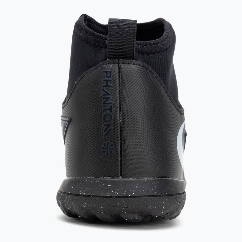 Детски футболни обувки Nike Phantom 6 High Club Jr TF black/black 6