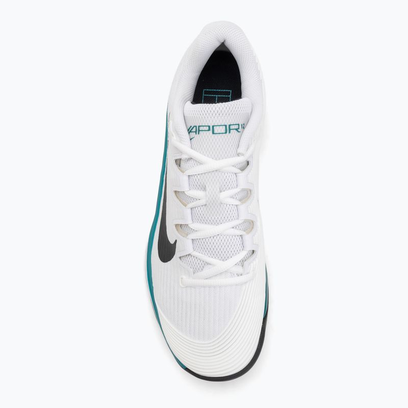 Мъжки обувки за тенис Nike Vapor 12 white / black / radiant emerald 5