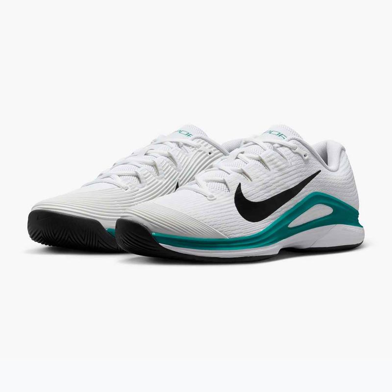 Мъжки обувки за тенис Nike Vapor 12 white / black / radiant emerald 10