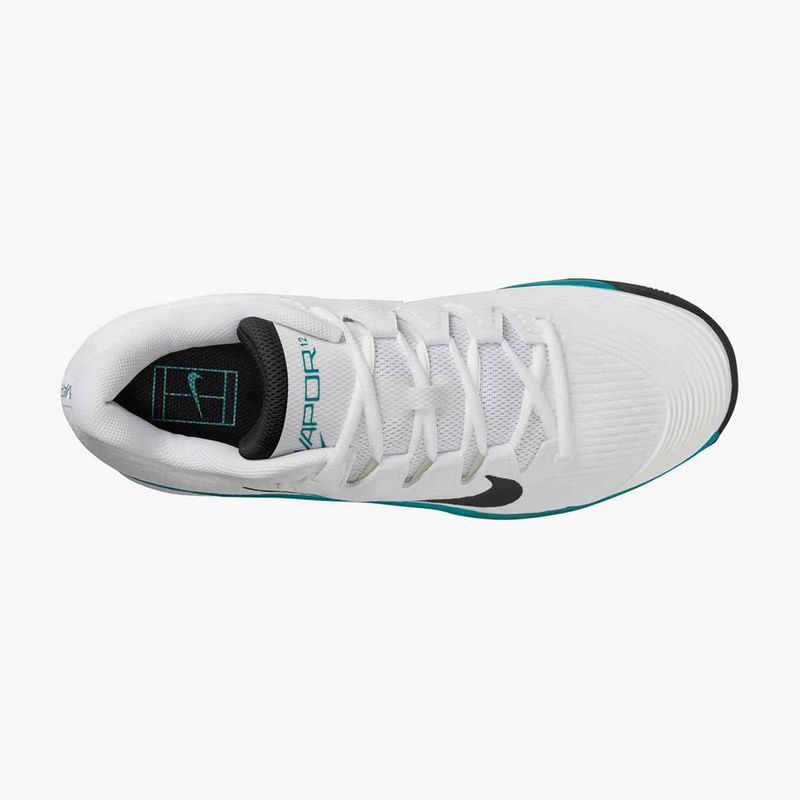 Мъжки обувки за тенис Nike Vapor 12 white / black / radiant emerald 13