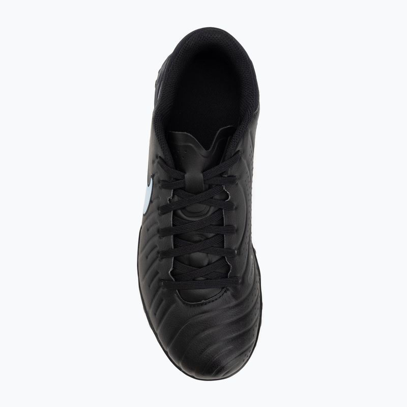 Детски футболни обувки Nike Tiempo Legend 10 Academy TF black/black 5