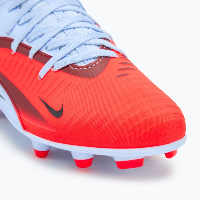 Детски футболни обувки Nike Phantom 6 High Club FG/MG royal tint/bright crimson 7