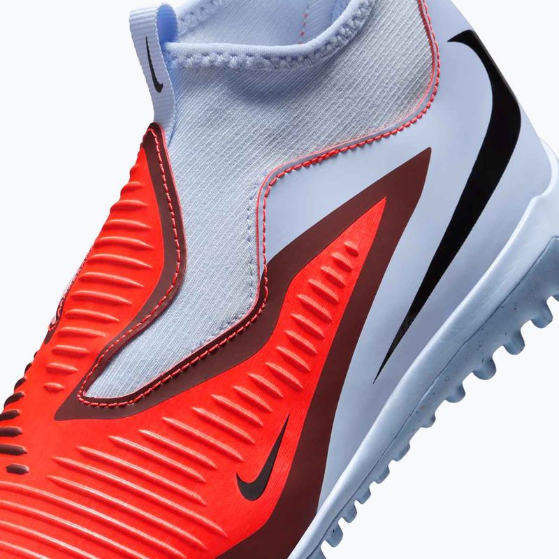 Детски футболни обувки Nike Phantom 6 High Academy TF royal tint/bright crimson/black 9