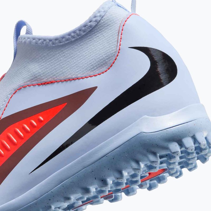 Детски футболни обувки Nike Phantom 6 High Academy TF royal tint/bright crimson/black 10
