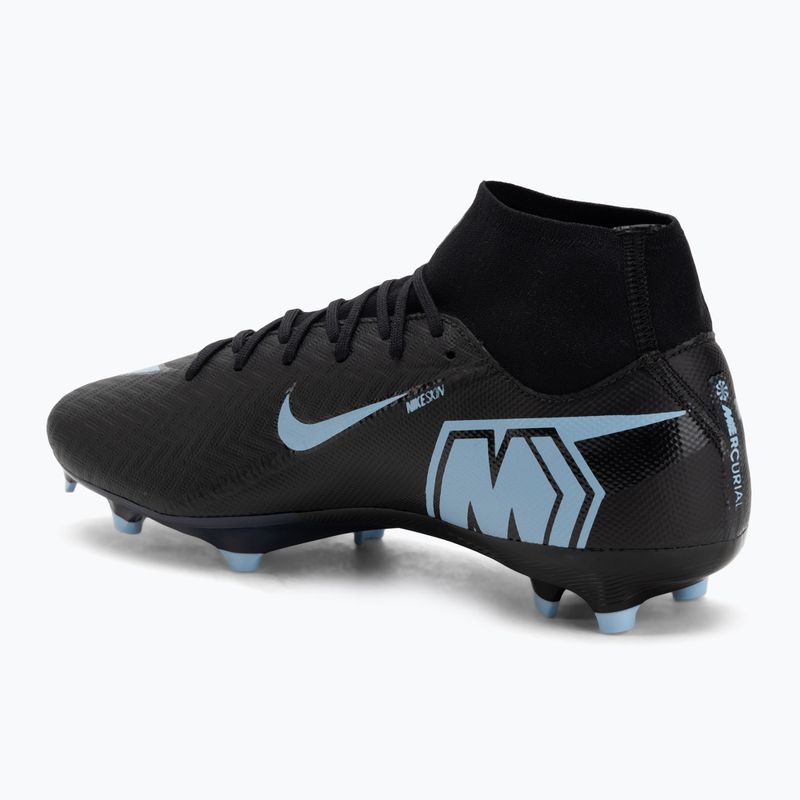 Мъжки футболни обувки Nike Mercurial Superfly 10 Academy MG black/ice blue 3