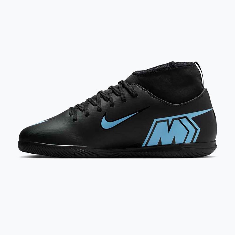 Детски футболни обувки Nike Mercurial Superfly 10 Club black/ice blue 9