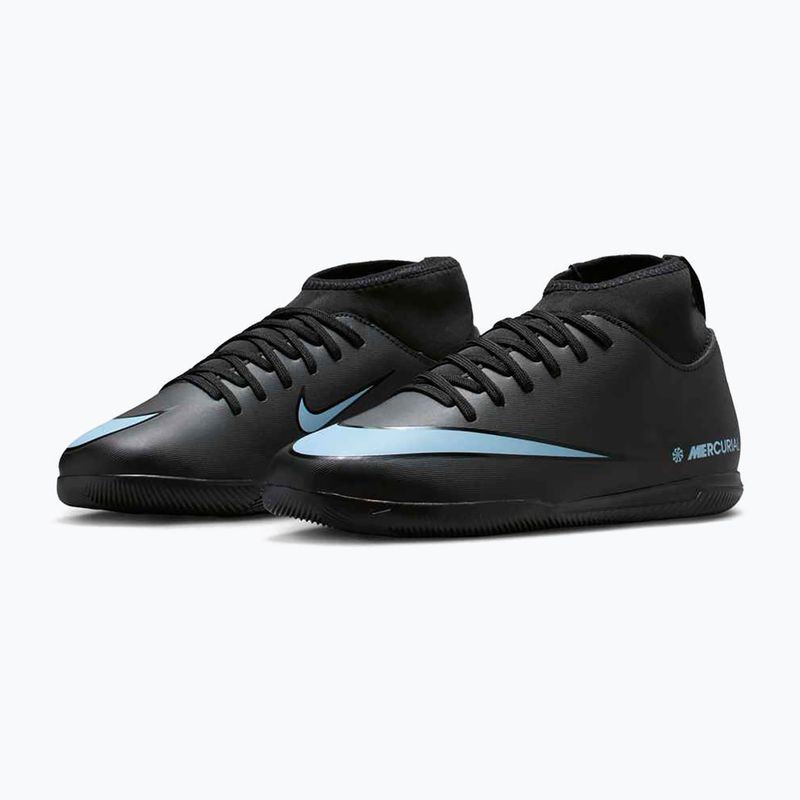 Детски футболни обувки Nike Mercurial Superfly 10 Club black/ice blue 10
