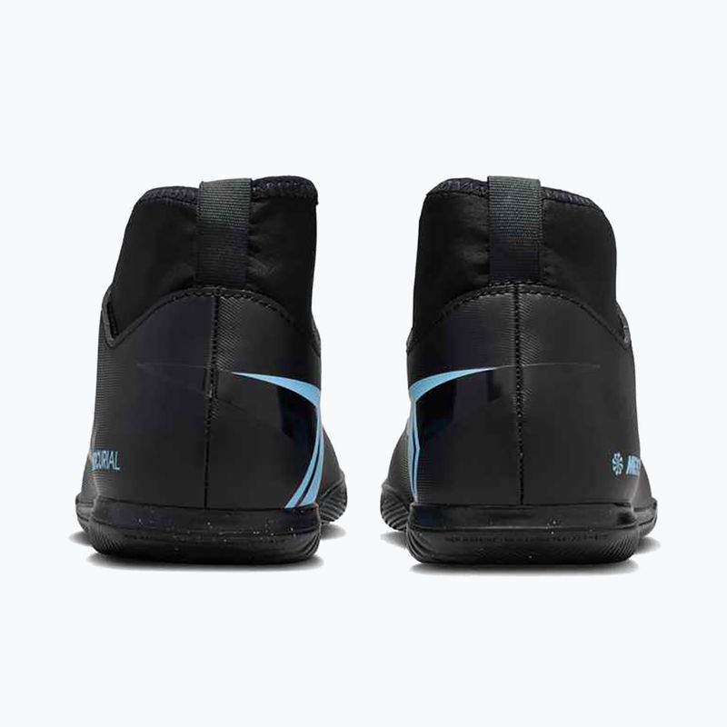 Детски футболни обувки Nike Mercurial Superfly 10 Club black/ice blue 11