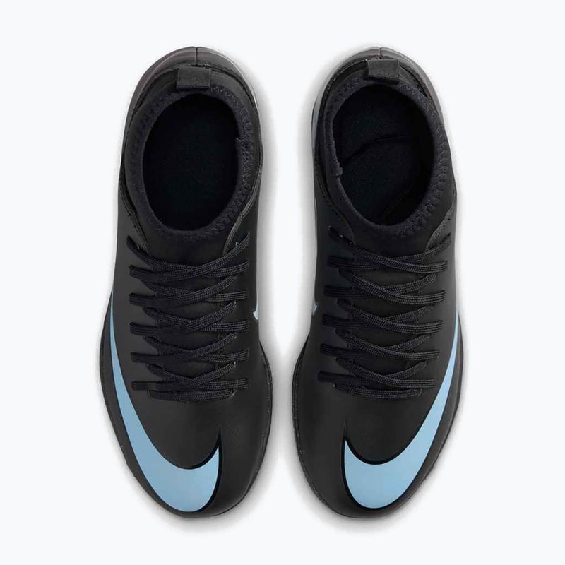 Детски футболни обувки Nike Mercurial Superfly 10 Club black/ice blue 13