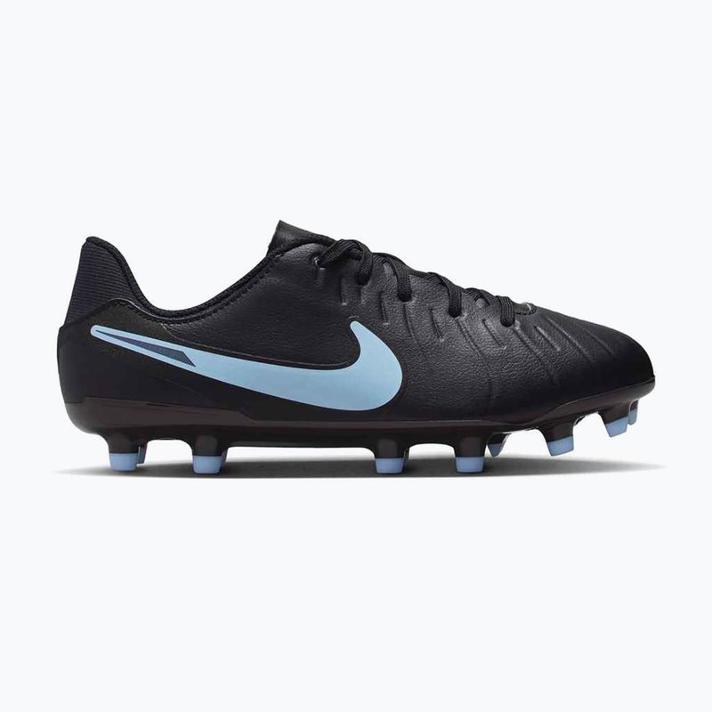 Детски футболни обувки Nike Tiempo Legend 10 Academy FG/MG black/black 8