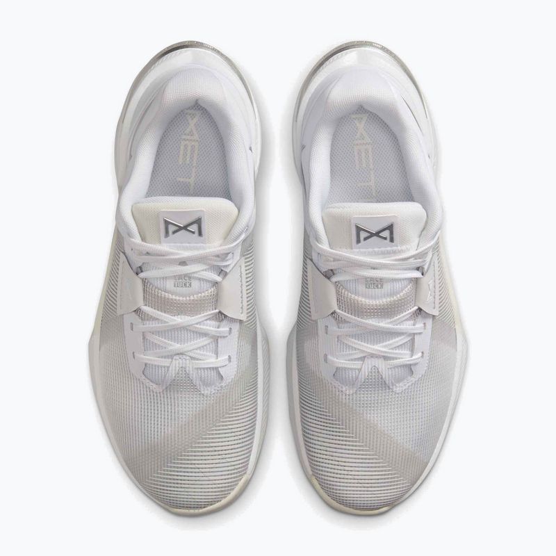 Дамски тренировъчни обувки Nike Metcon 10 white/platinum tint/metallic silver 14