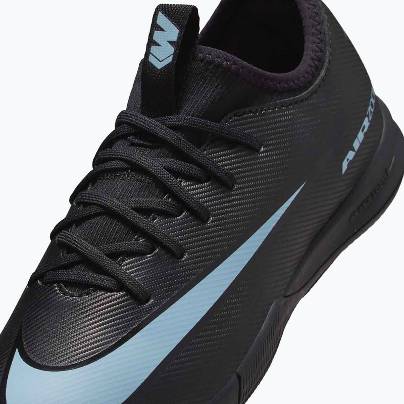 Детски футболни обувки Nike Mercurial Vapor 16 Academy IC black/ice blue 8