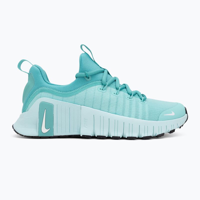 Дамски обувки за тренировка Nike Free Metcon 6 bleached turquoise/washed teal/teal tint/white 2
