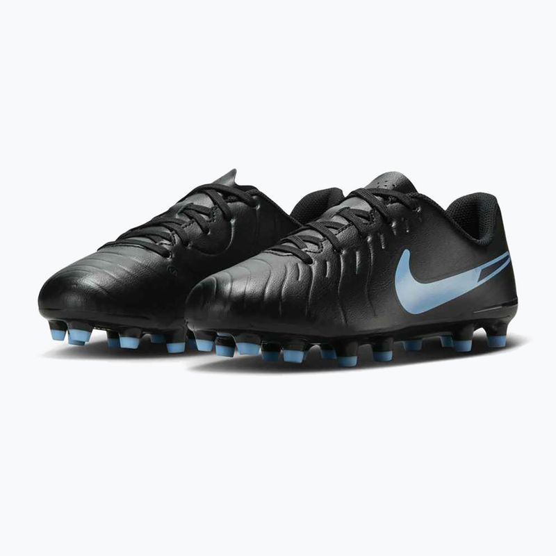 Детски футболни обувки Nike Tiempo Legend 10 Club FG/MG black/black 10