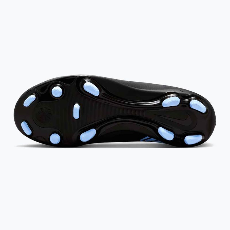Детски футболни обувки Nike Mercurial Vapor 16 Club FG/MG black/ice blue 12
