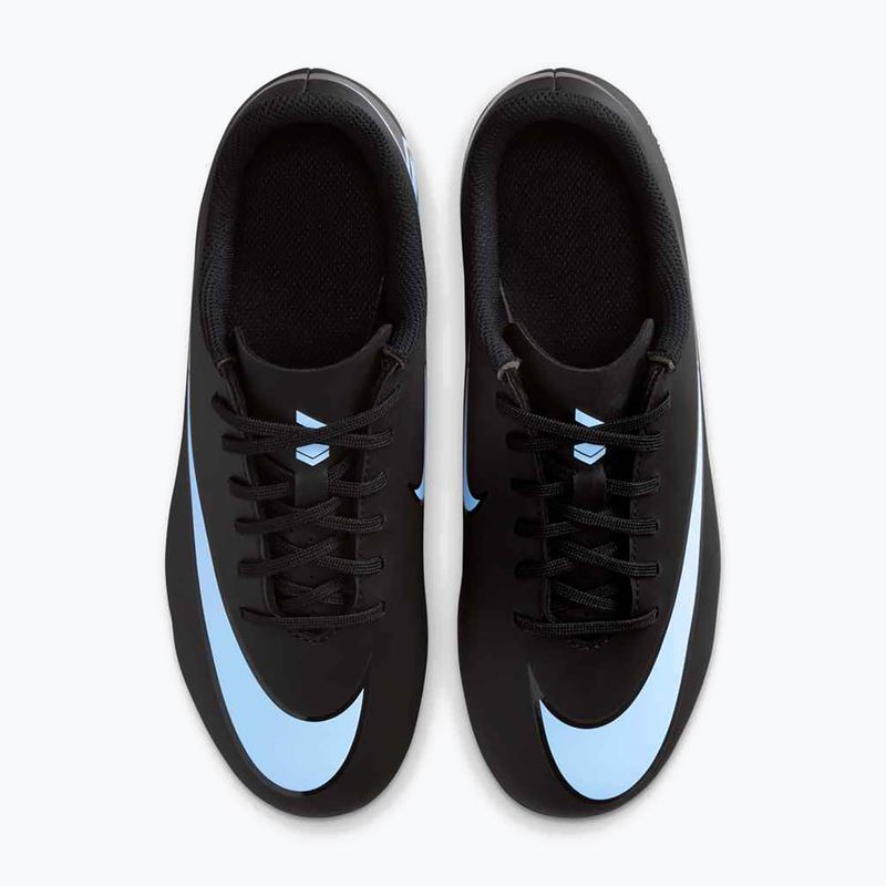 Детски футболни обувки Nike Mercurial Vapor 16 Club FG/MG black/ice blue 13